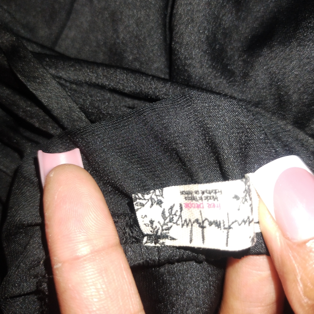 Free People Black Slip Dress - Picture 3 of 3